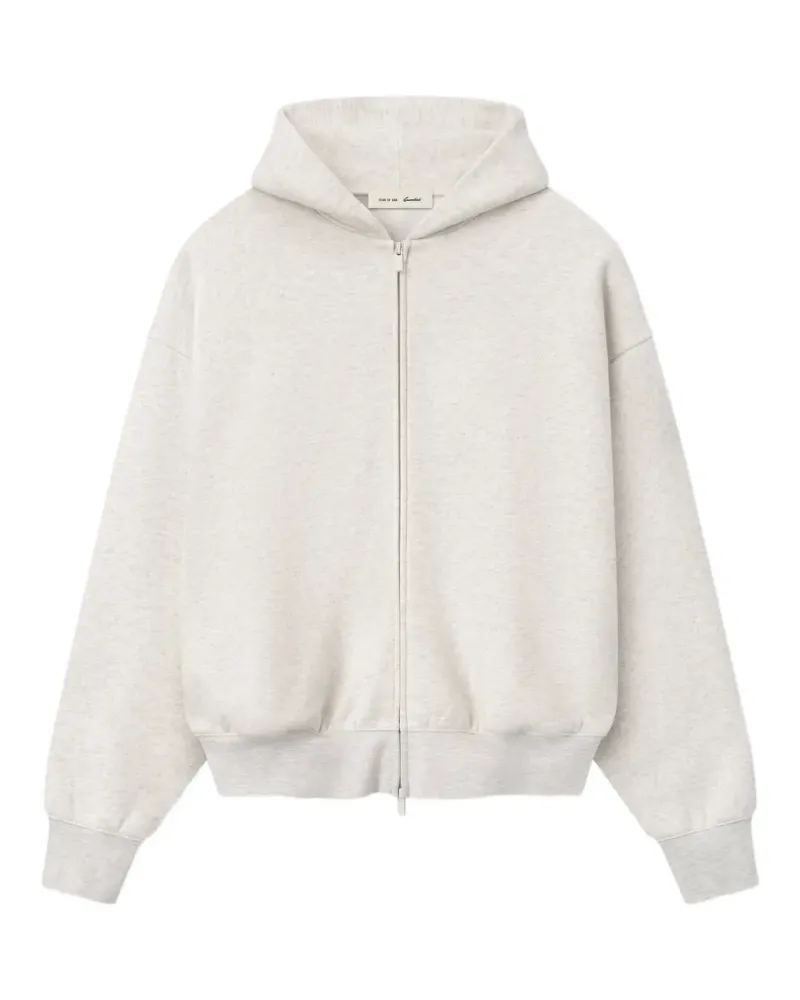 Fear of God Essentials Signature Classic zip-up hoodie - Grau Grau