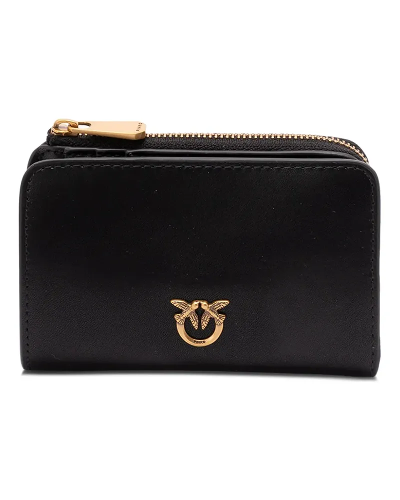 Pinko Portemonnaie mit Reißverschluss - Schwarz Schwarz