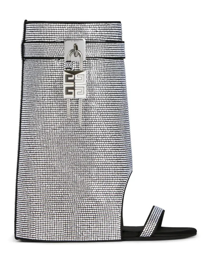 Givenchy Lock Sandalen - Silber Silber