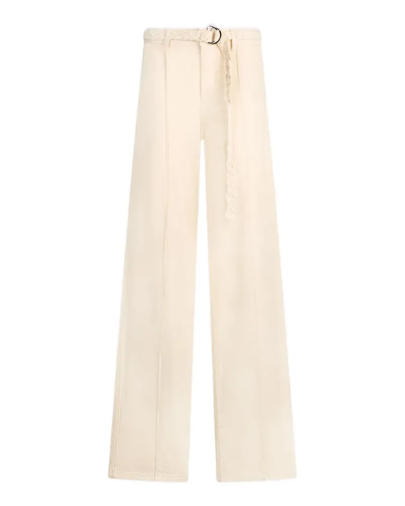 Liu Jo Ausgestellte Hose mit Gürtel - Nude Nude