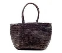 Kleine Grace Korbtasche - Braun