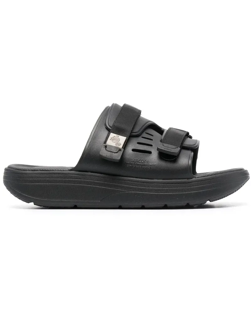 SUICOKE Sandalen mit Klettverschluss - Schwarz Schwarz