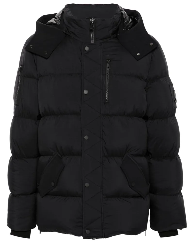 Moose Knuckles Everest 3Q Jacke - Schwarz Schwarz