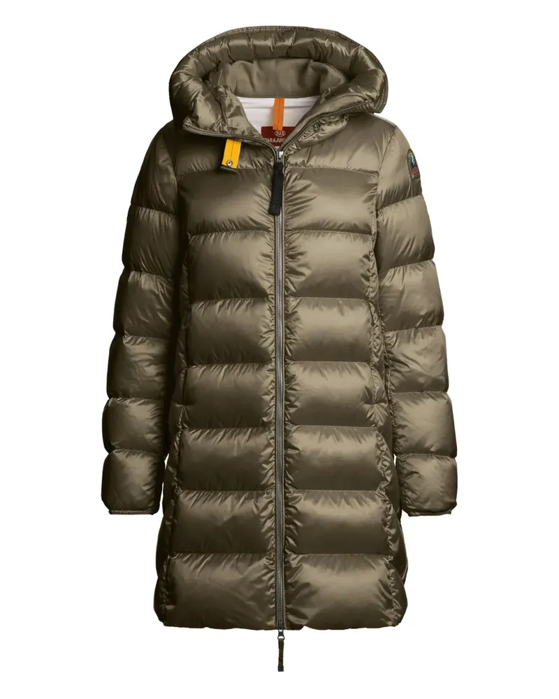 Parajumpers Gesteppter Marion Kapuzenmantel - Grün Grün
