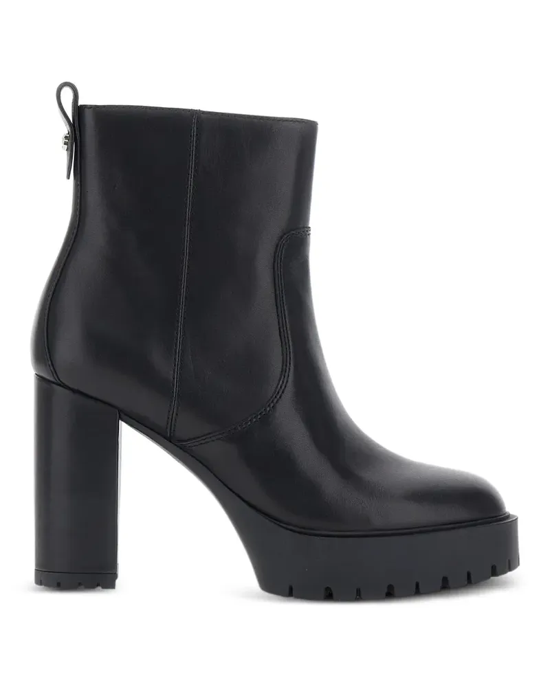 Pinko Clara platform block-heel ankle boots - Schwarz Schwarz
