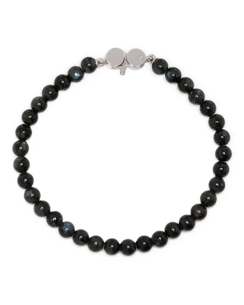 Tom Wood larvikite sterling-silver bracelet - Silber Silber