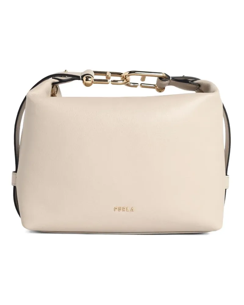 Furla mini Tonie leather shoulder bag - Nude Nude