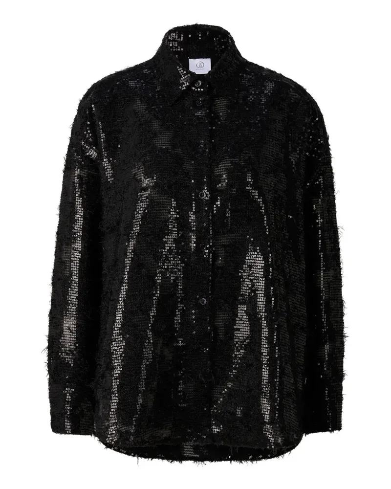 Bogner Florence Hemd mit Pailletten - Schwarz Schwarz