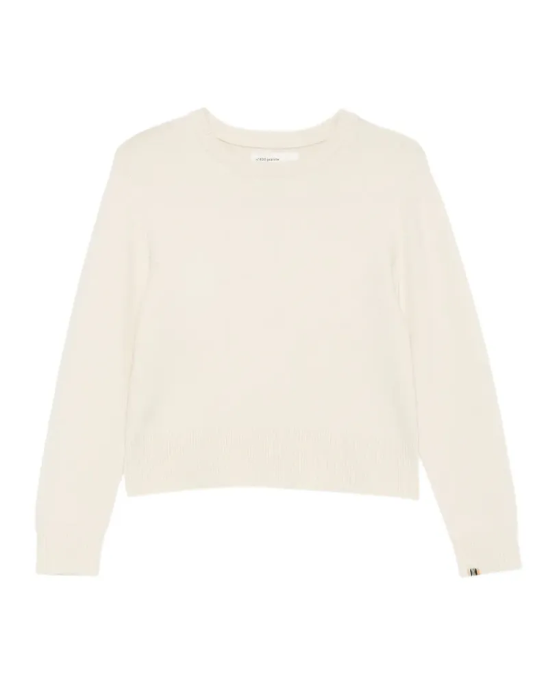 extreme cashmere Jeanne Pullover aus Rippstrick - Nude Nude