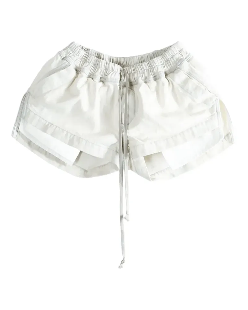 DRKSHDW by Rick Owens Fog Shorts mit Kordelzug - Weiß Weiß