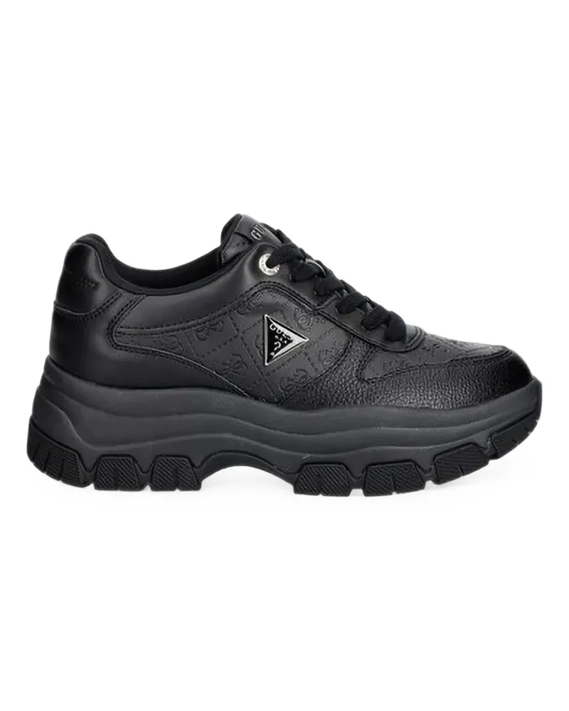 Guess Beneto logo-embossed chunky sneakers - Schwarz Schwarz