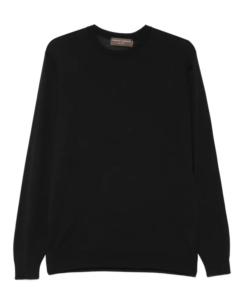 Filippo de Laurentiis Pullover mit Rundhalsausschnitt - Schwarz Schwarz