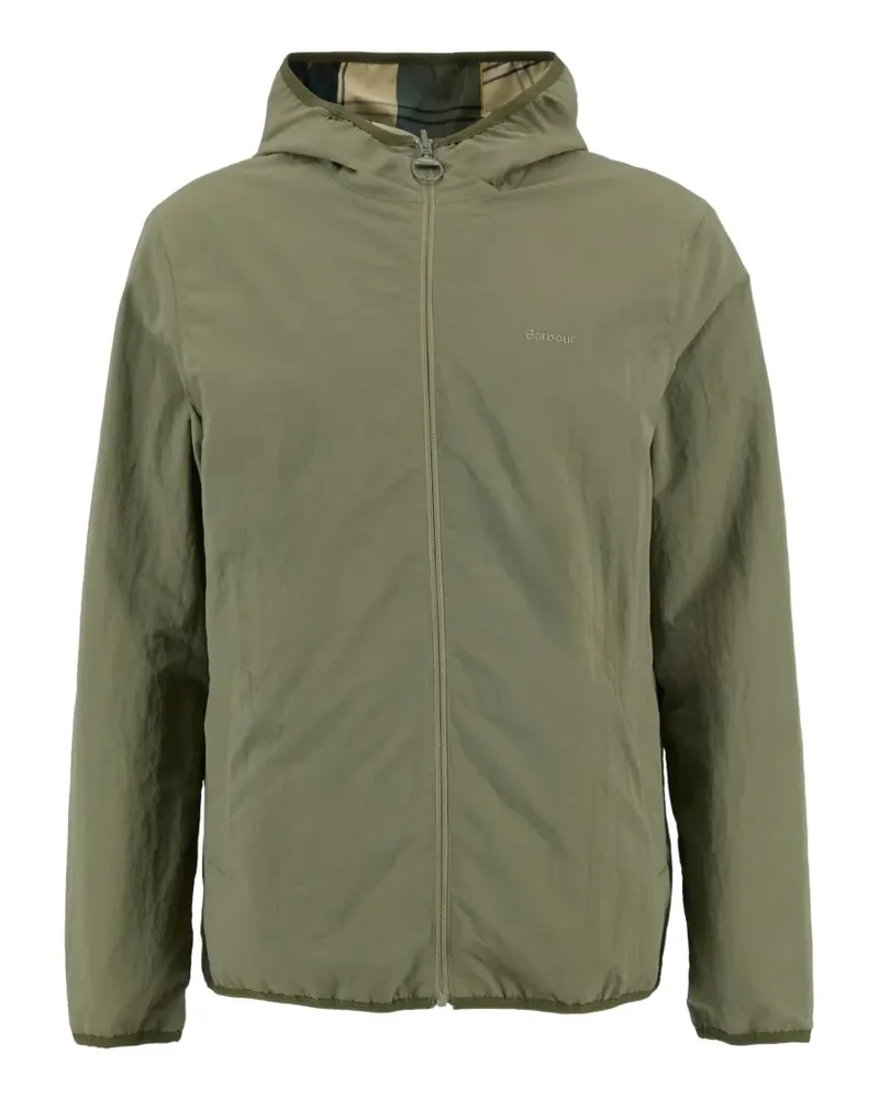Barbour hooded zip-up jacket - Grün Grün