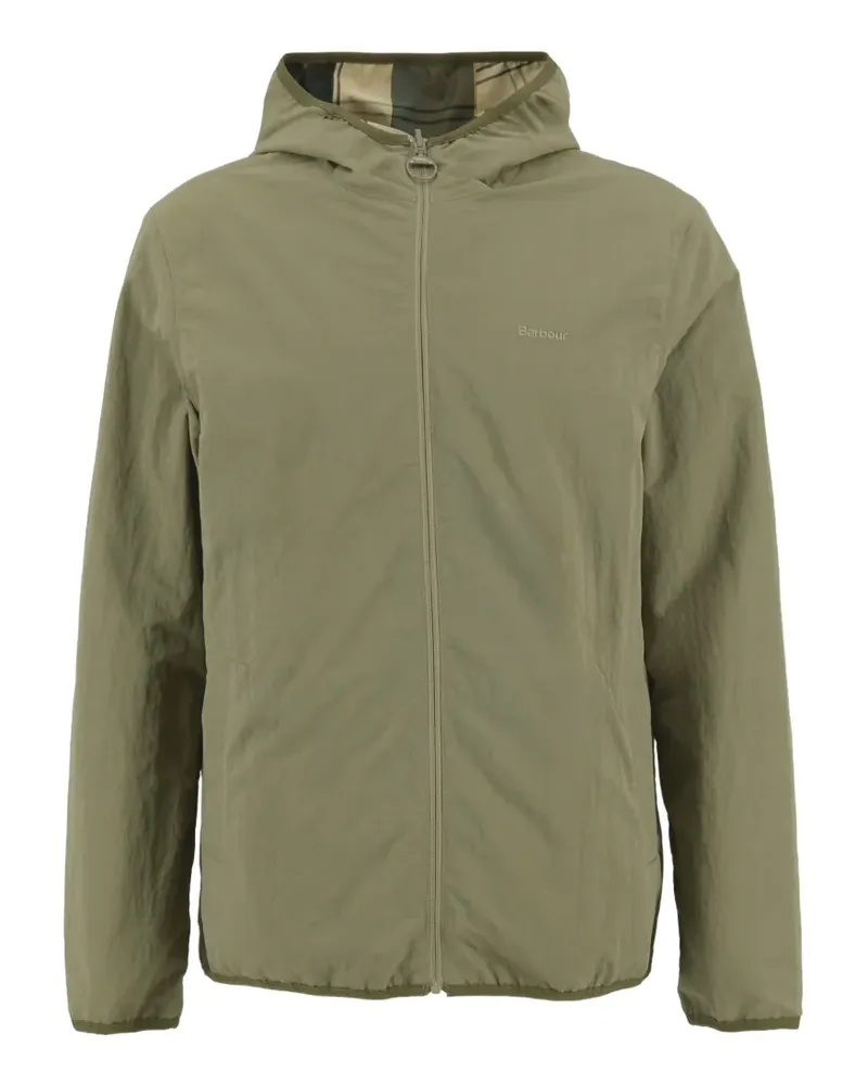 Barbour hooded zip-up jacket - Grün Grün