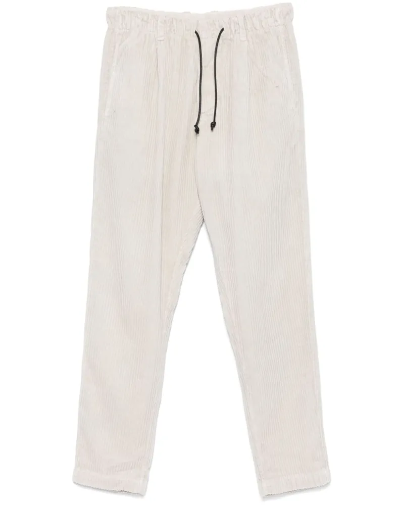 TRANSIT Cordhose mit Stretchbund - Grau Grau