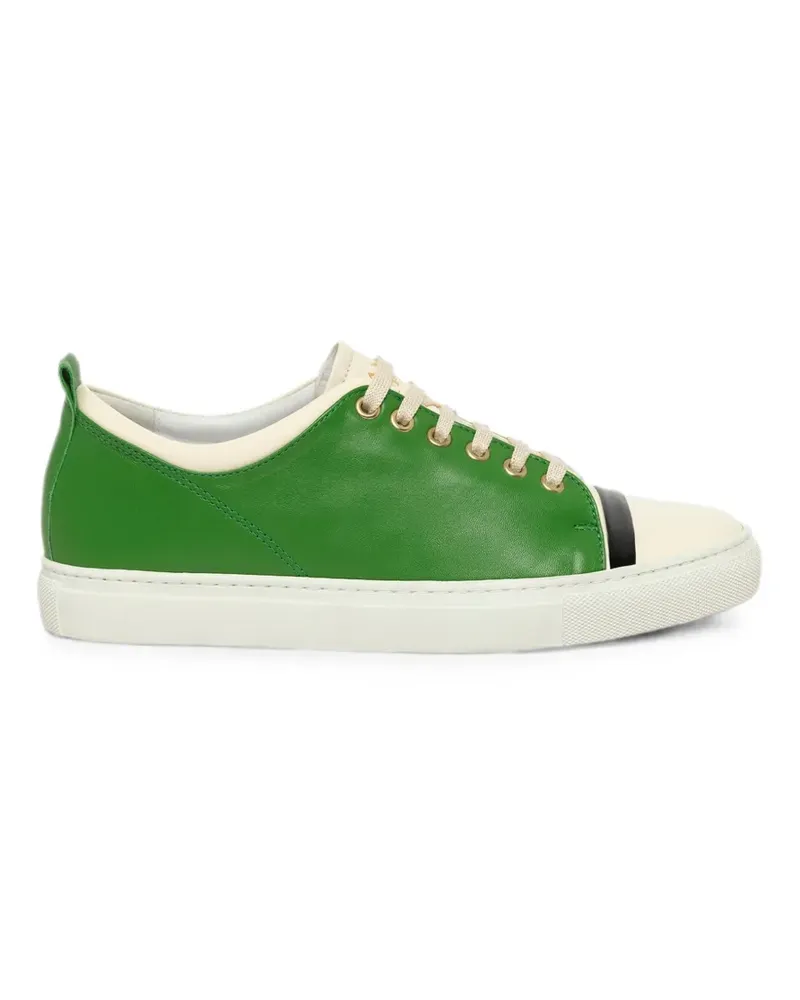 Lanvin Sneakers mit Kontrasteinsätzen - Grün Grün