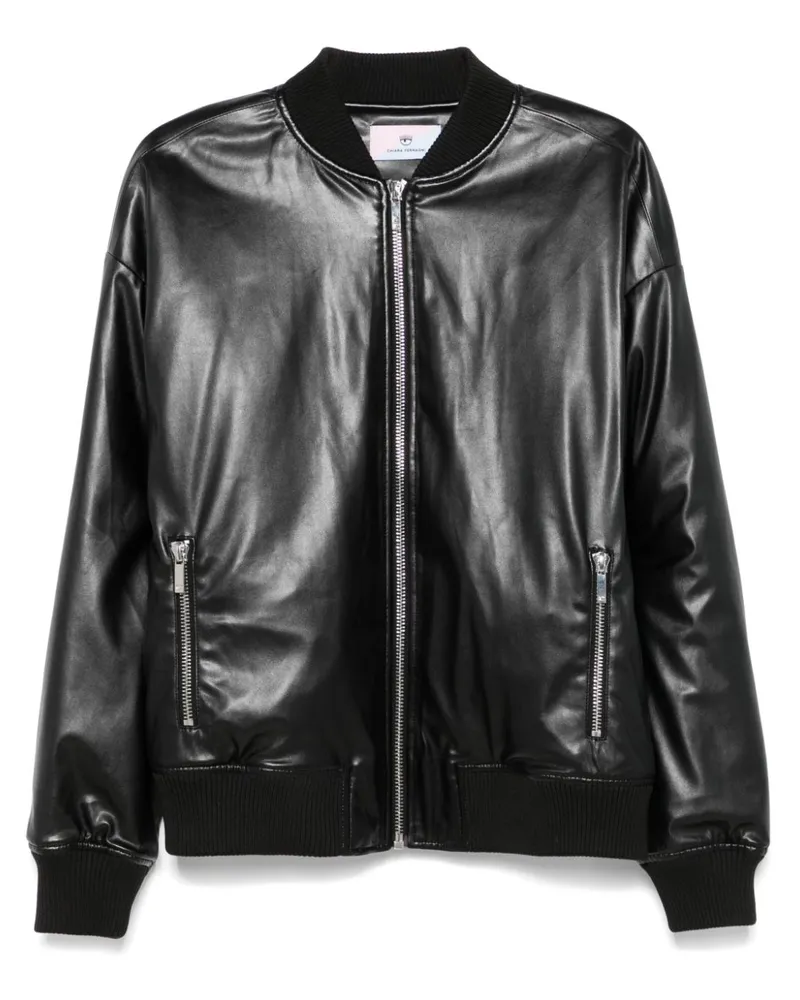 Chiara Ferragni Butterlies Bomberjacke - Schwarz Schwarz