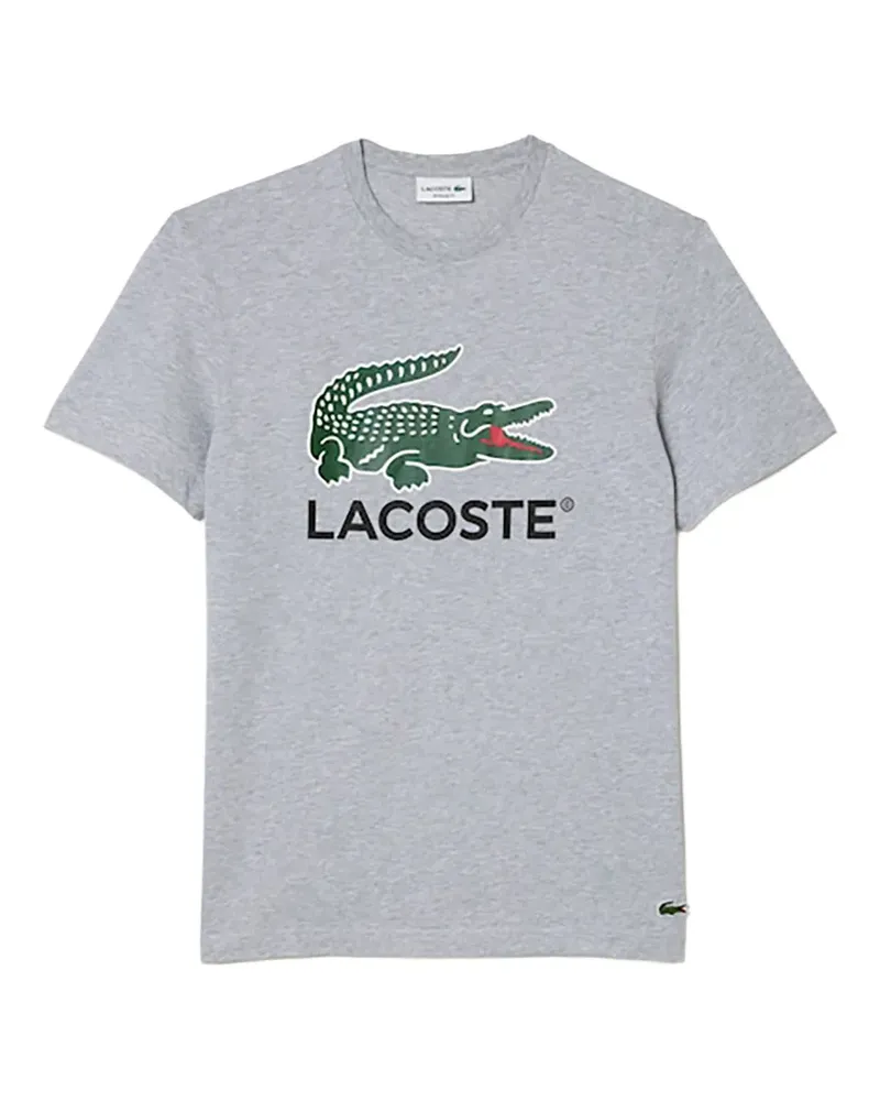 Lacoste logo-print T-shirt - Grau Grau