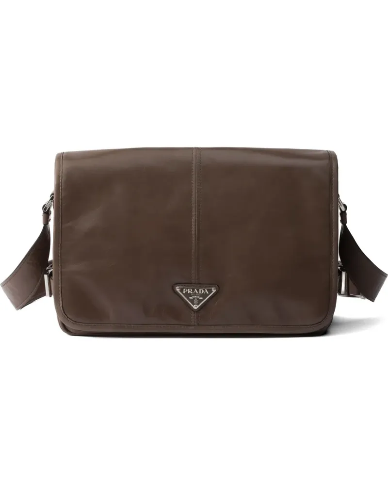 Prada leather shoulder bag - Braun Braun