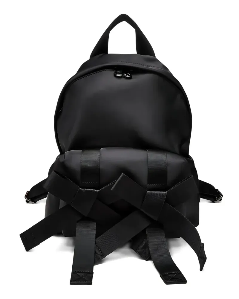 Simone Rocha bow-detail backpack - Schwarz Schwarz