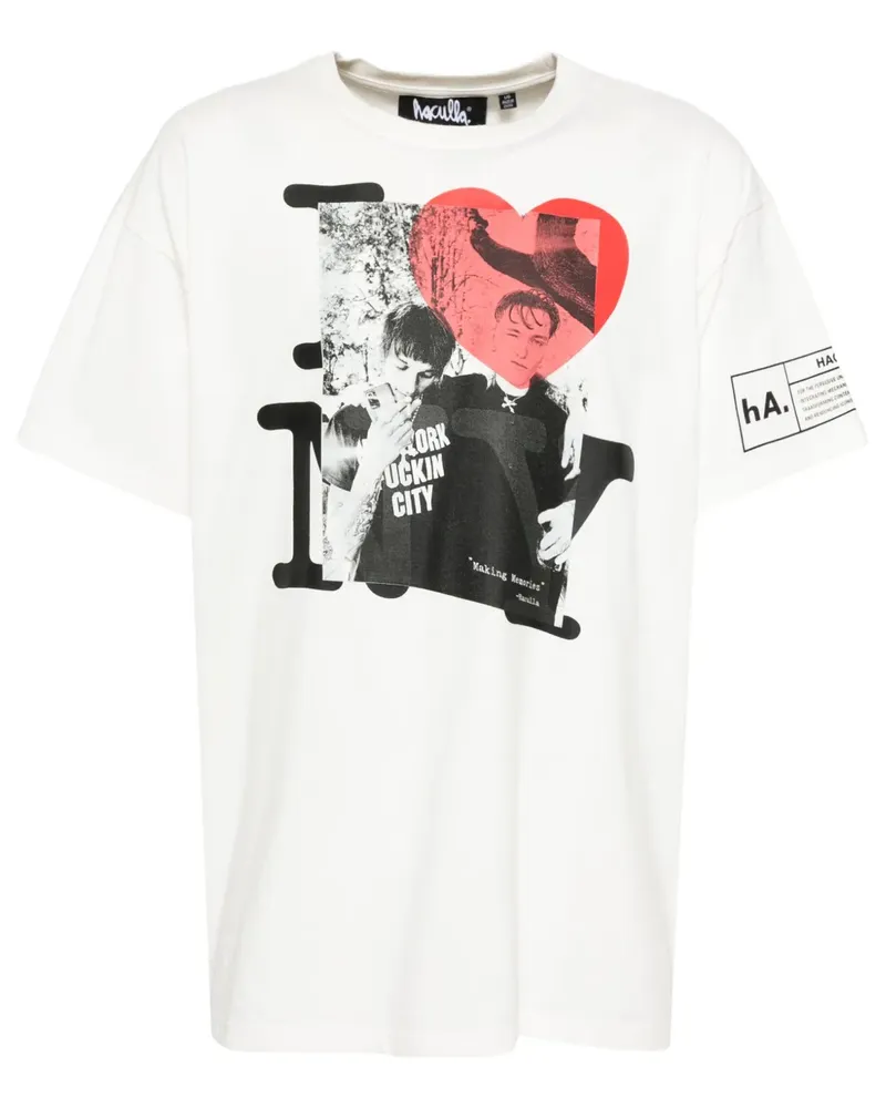 Haculla Making Memories T-Shirt - Weiß Weiß