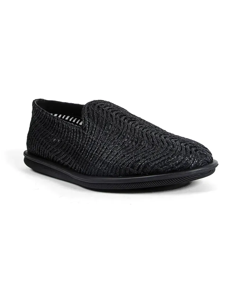 Giorgio Armani Cornely-embroidery loafers - Schwarz Schwarz