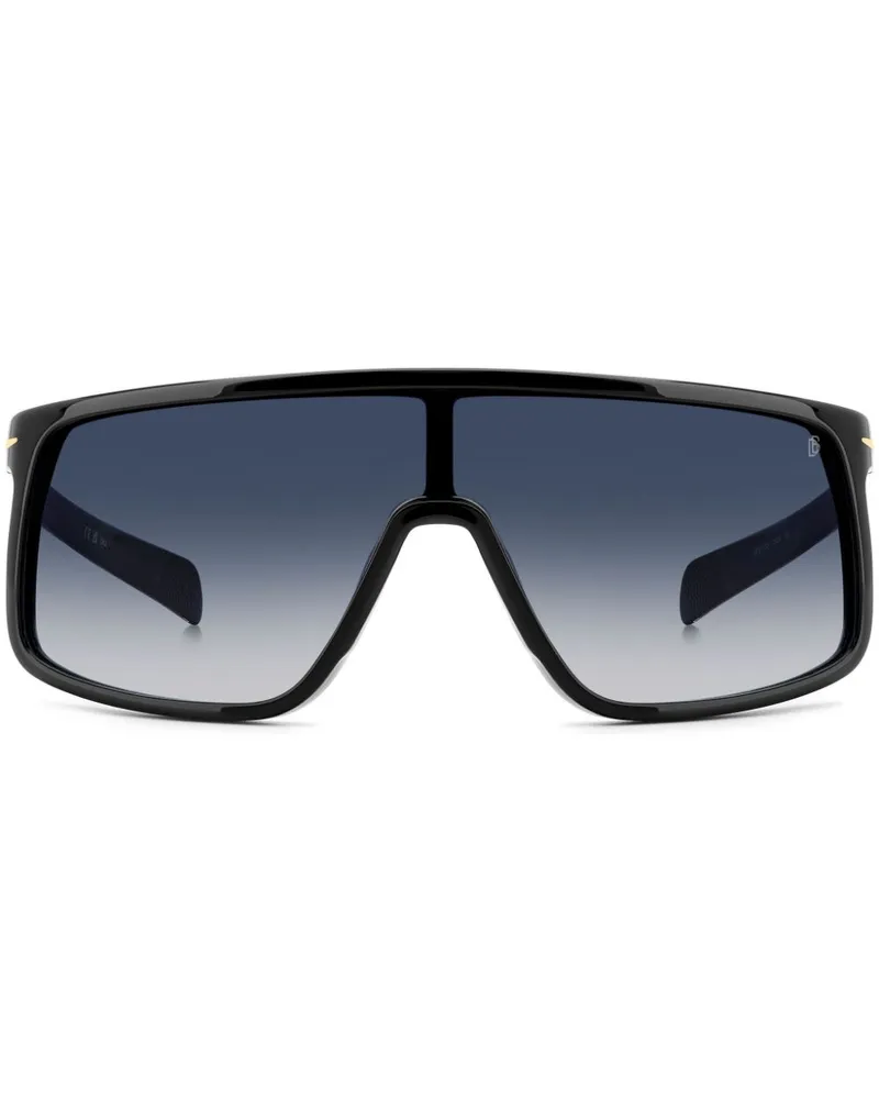 EYEWEAR by DAVID BECKHAM Visor Sonnenbrille - Schwarz Schwarz