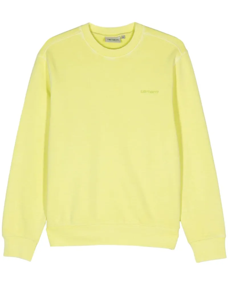 Carhartt WIP Duster Script Sweatshirt Gelb