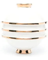 Jonathan Adler Orbit Round Vase Weiß