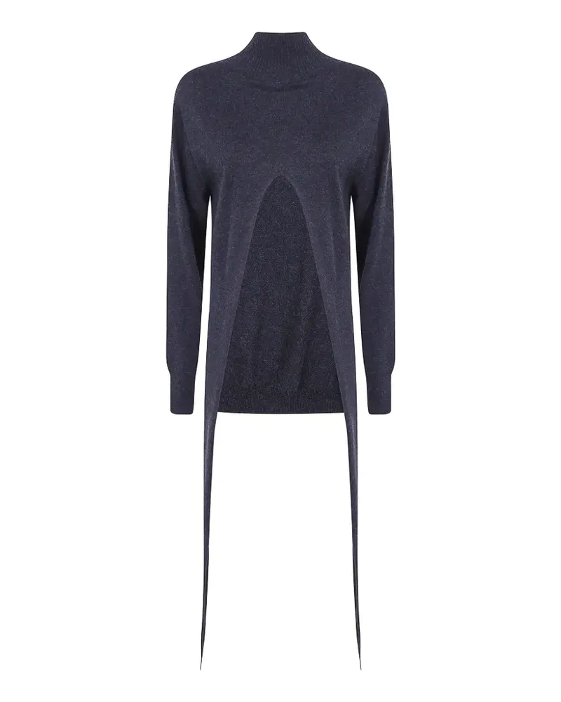 Issey Miyake Pullover mit Cut-Out - Grau Grau