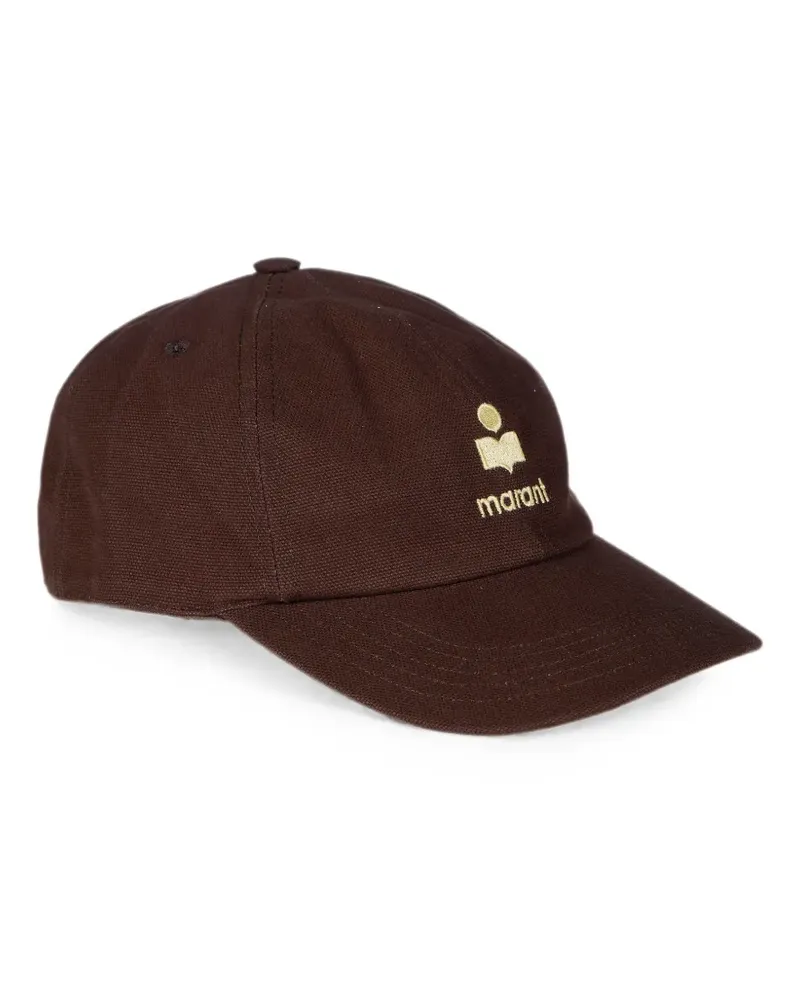 Isabel Marant TOMAS logo-embroidered baseball cap - Braun Braun