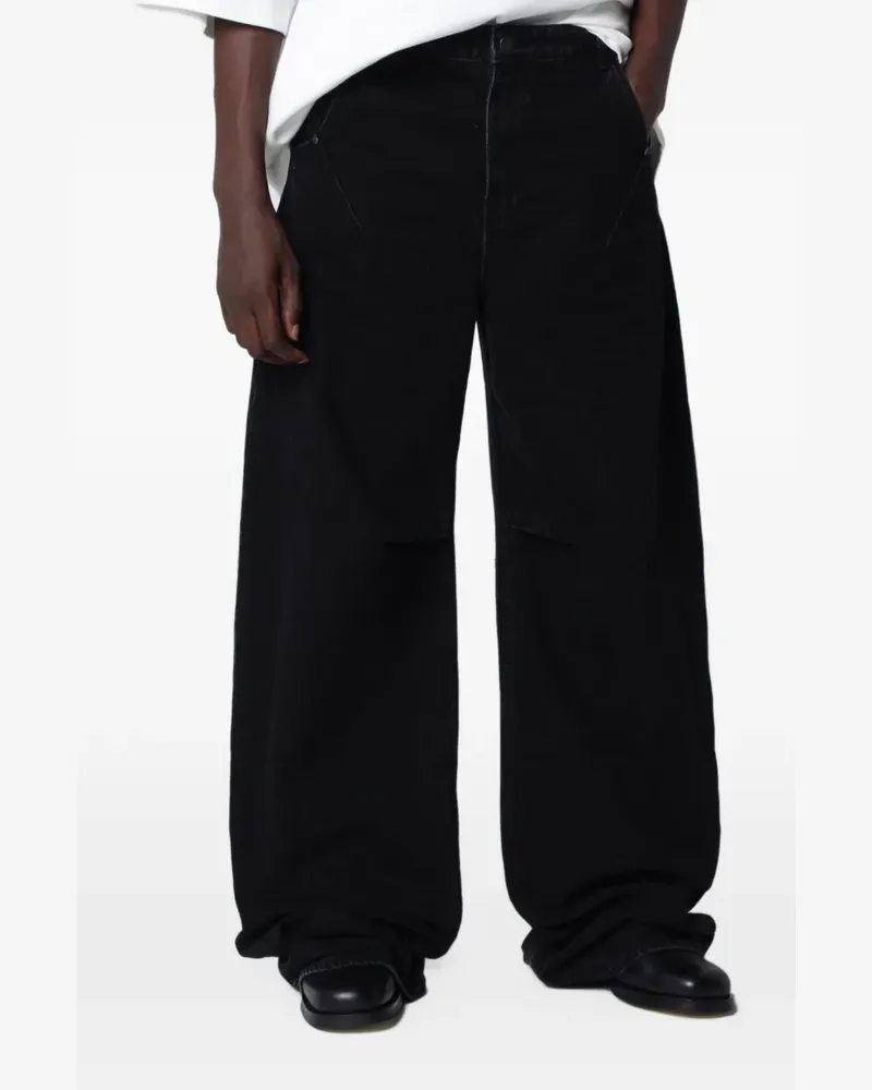 Entire Studios Dem V2 Wide-Leg-Jeans - Grau Grau