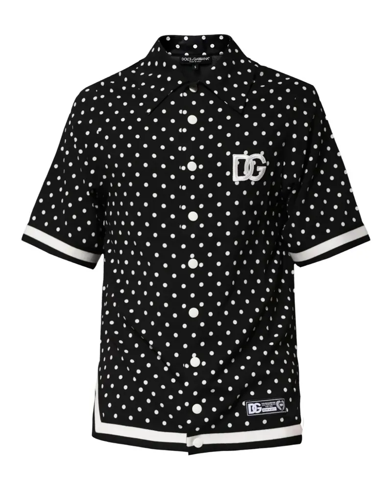Dolce & Gabbana Pullover mit Bandana-Print - Schwarz Schwarz