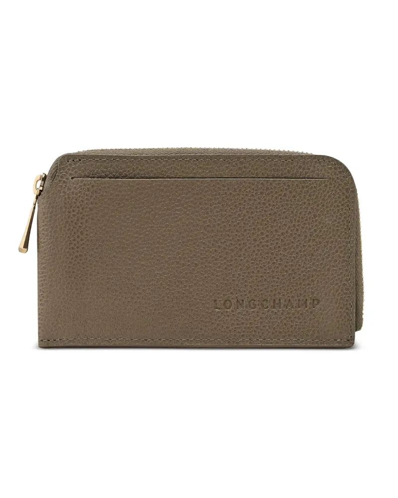 Longchamp The Foulonné Portemonnaie mit Reißverschluss - Braun Braun
