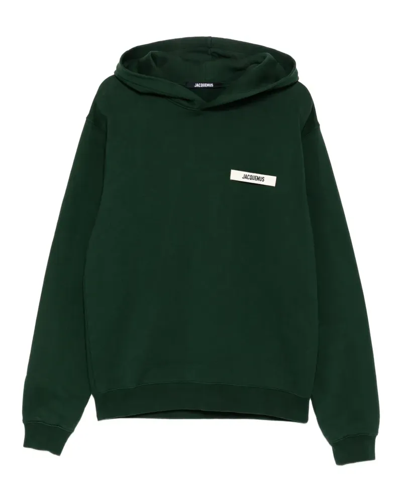 Jacquemus The Gros Grain Hoodie - Grün Grün