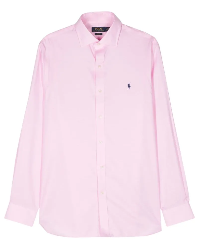 Ralph Lauren Hemd mit Polo Pony - Rosa Rosa