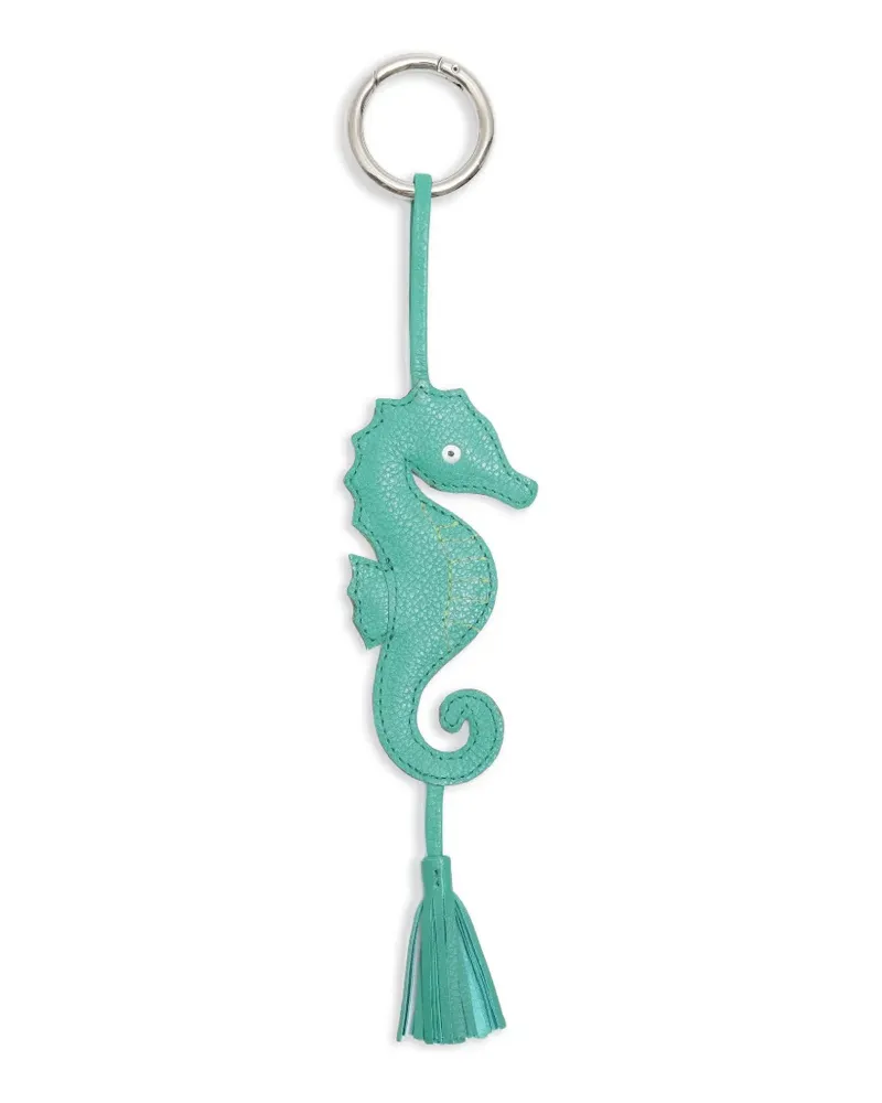 Sarah Chofakian Schlüsselanhänger mit Seepferdchen - Grün Grün
