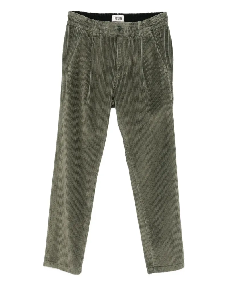 Drykorn Chasy RGLR corduroy trousers - Grün Grün