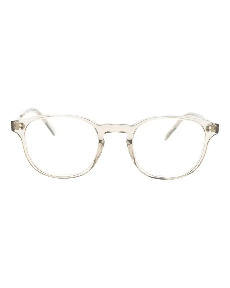 Oliver Peoples Fairmont Brille mit rundem Gestell - Nude Nude