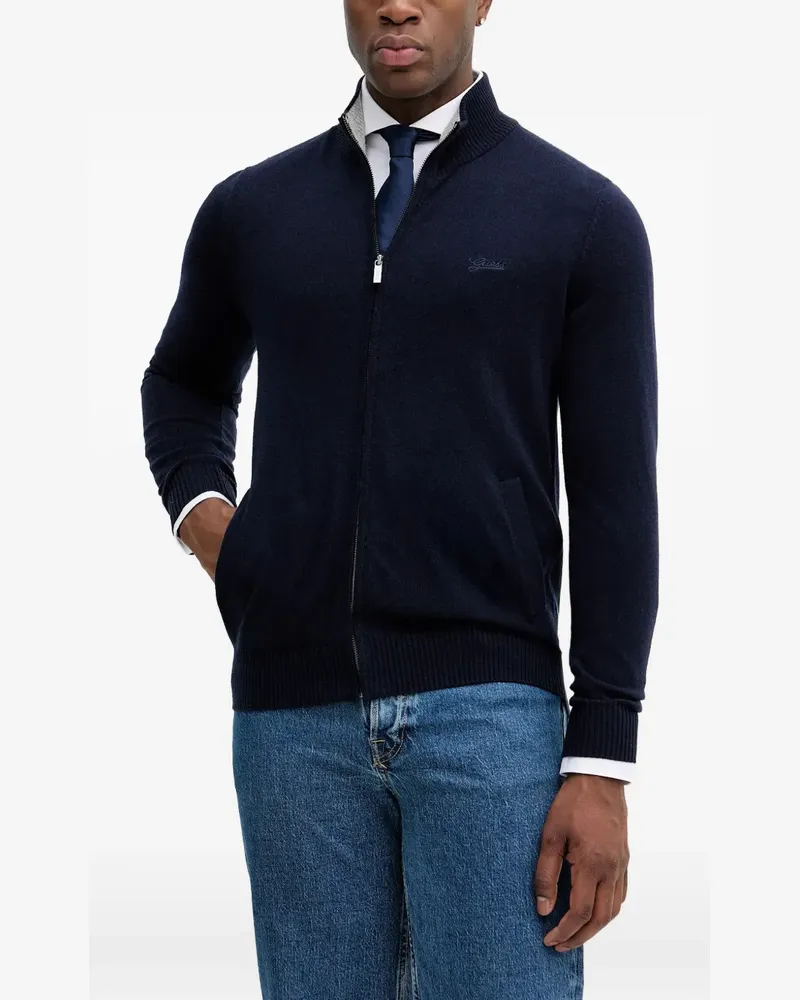 Guess Cardigan mit Reißverschluss - Blau Blau
