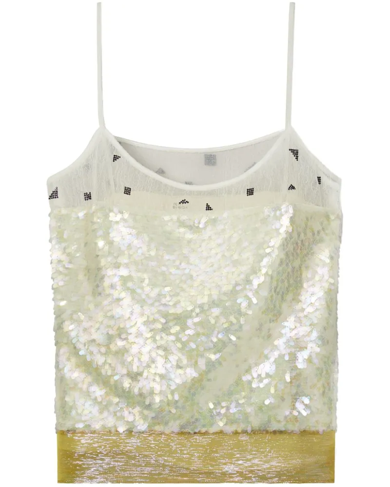 Tory Burch Lame Tanktop - Rosa Rosa
