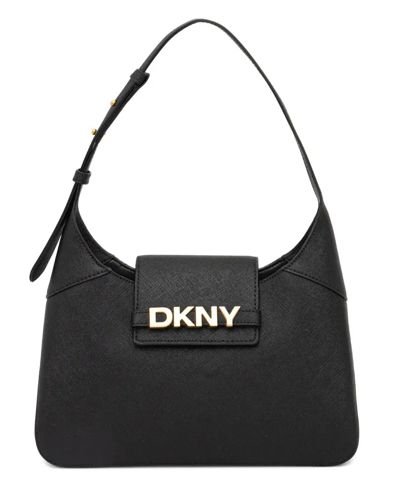 DKNY logo-detail shoulder bag - Schwarz Schwarz