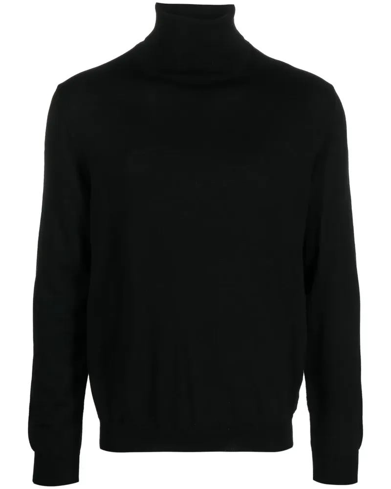 Zanone Pullover mit Rollkragen - Schwarz Schwarz
