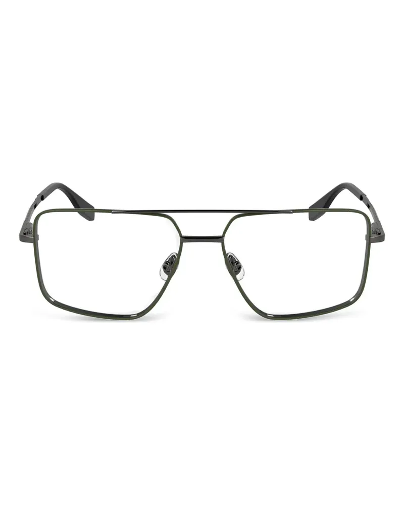 Karl Lagerfeld Brille mit doppeltem Steg - Silber Silber