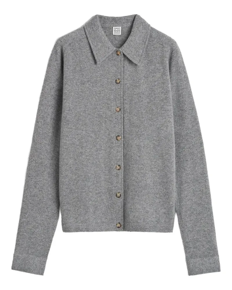 Totême cashmere buttoned cardigan - Grau Grau