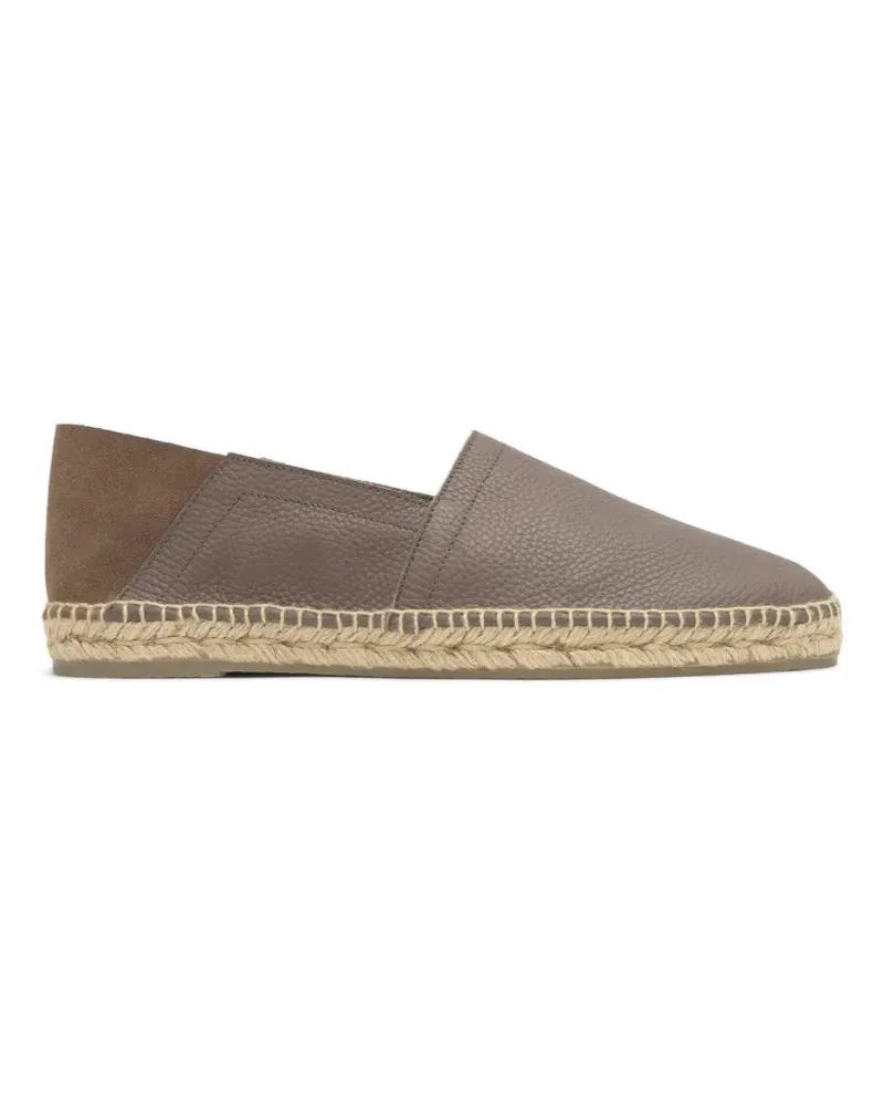 Castañer Polo Espadrilles aus Leder - Braun Braun