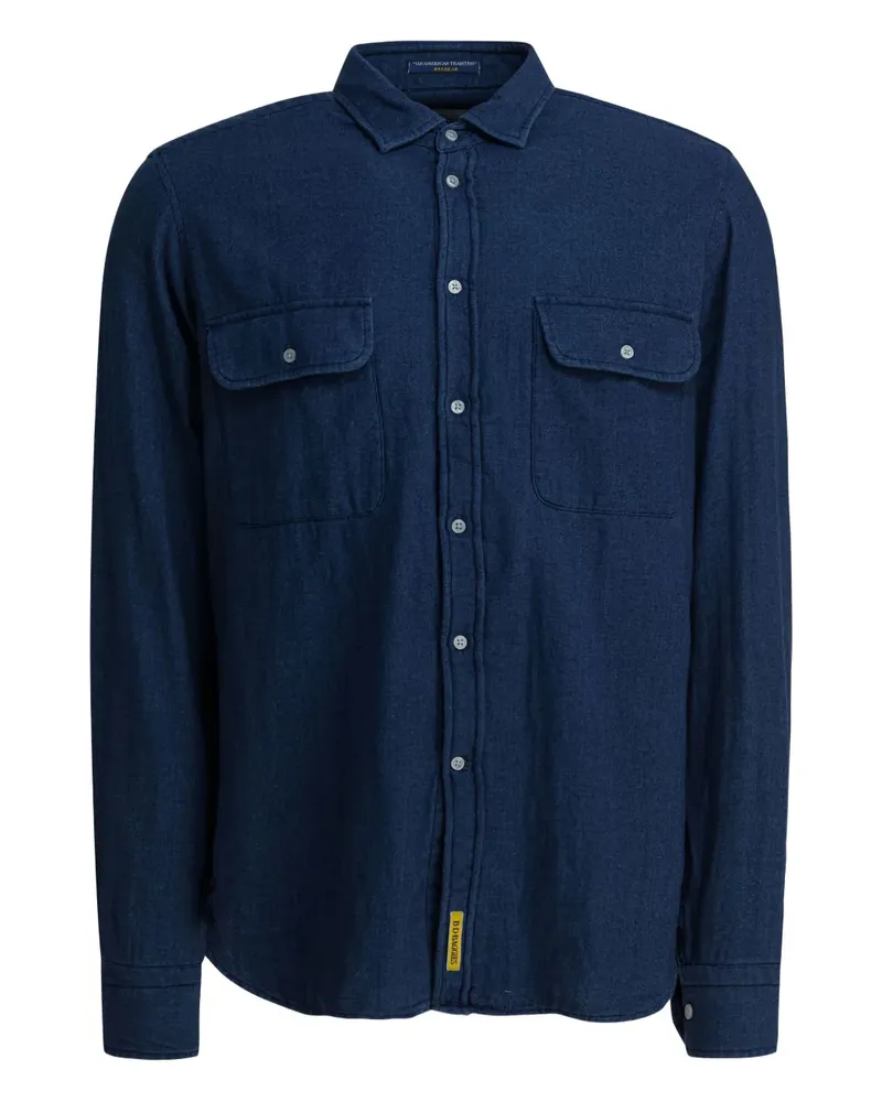 B.D. Baggies Klassisches Hemd - Blau Blau