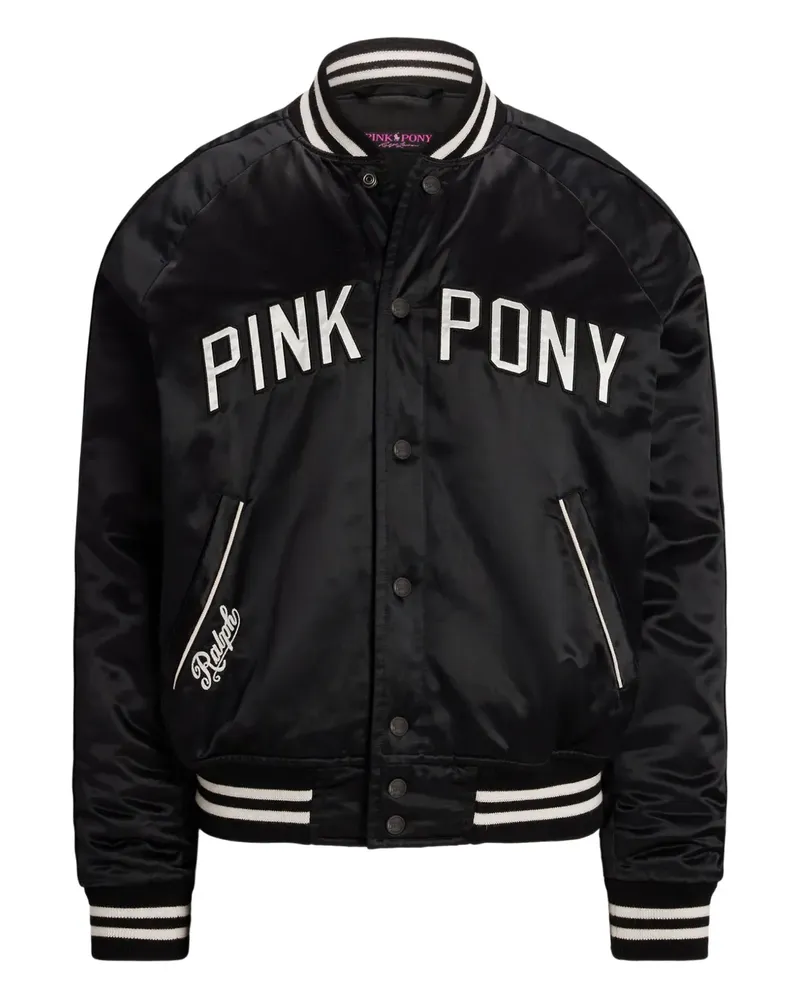 Ralph Lauren Pink Pony bomber jacket - Schwarz Schwarz