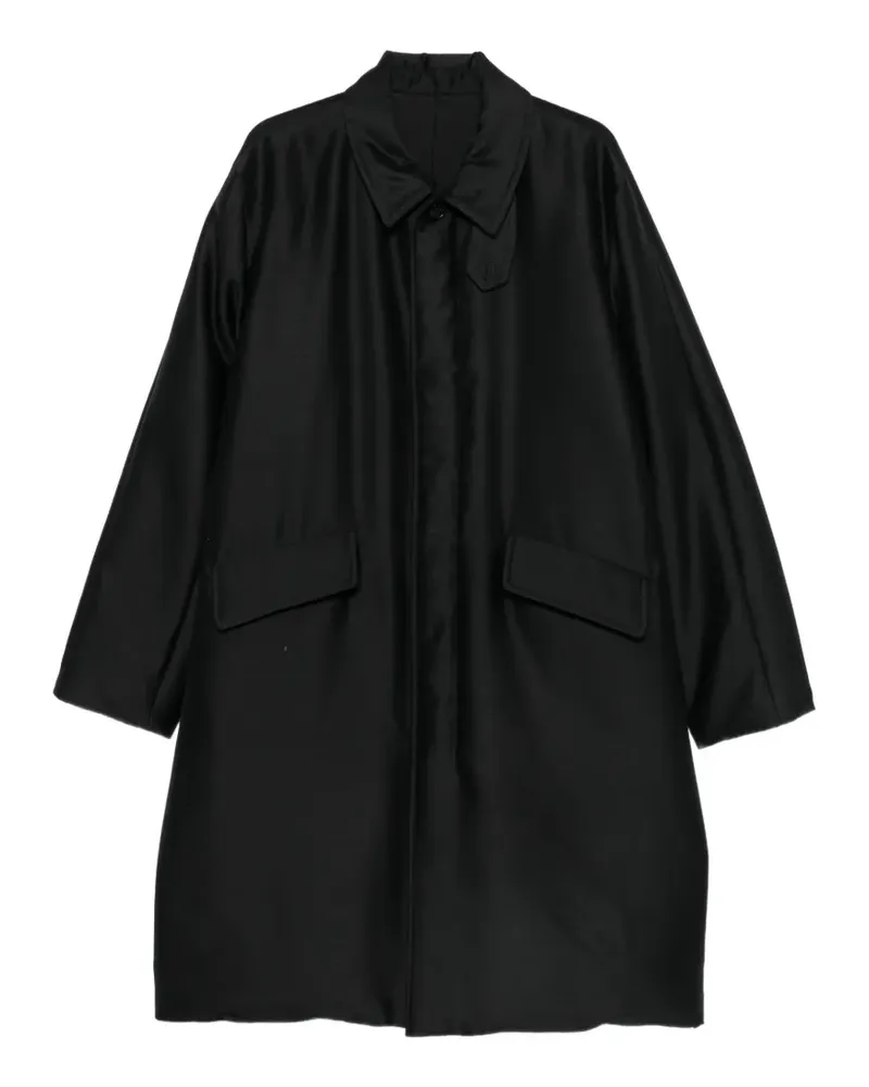Undercover buttoned-vent coat - Schwarz Schwarz