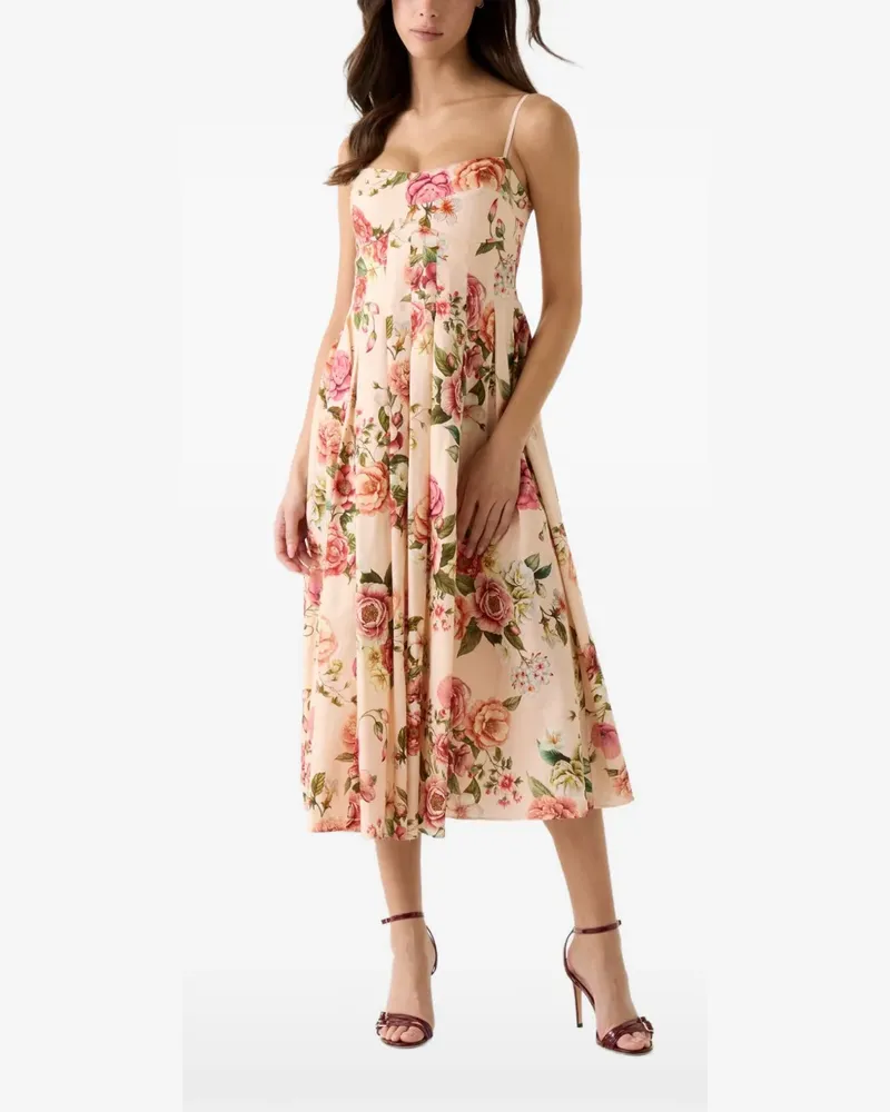 Guess floral print maxi dress - Nude Nude